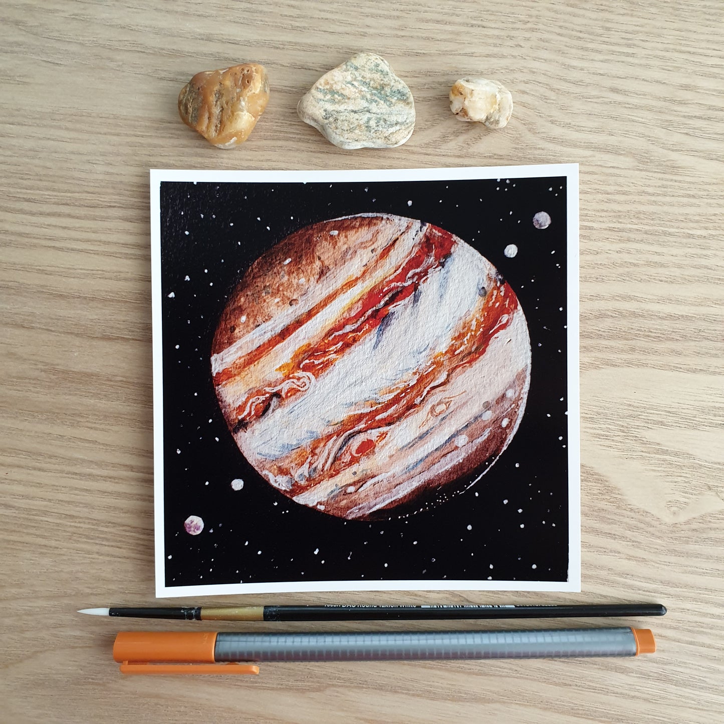 5x5 inch Glossy Print - Jupiter