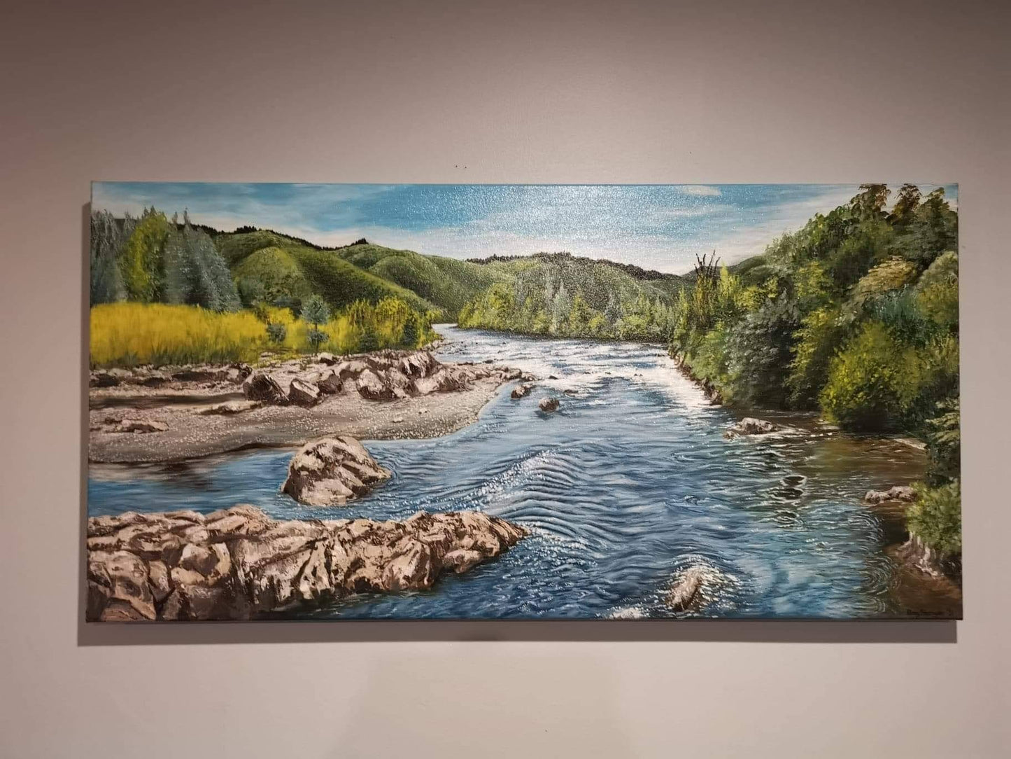 Hutt River - Acrylic on Canvas