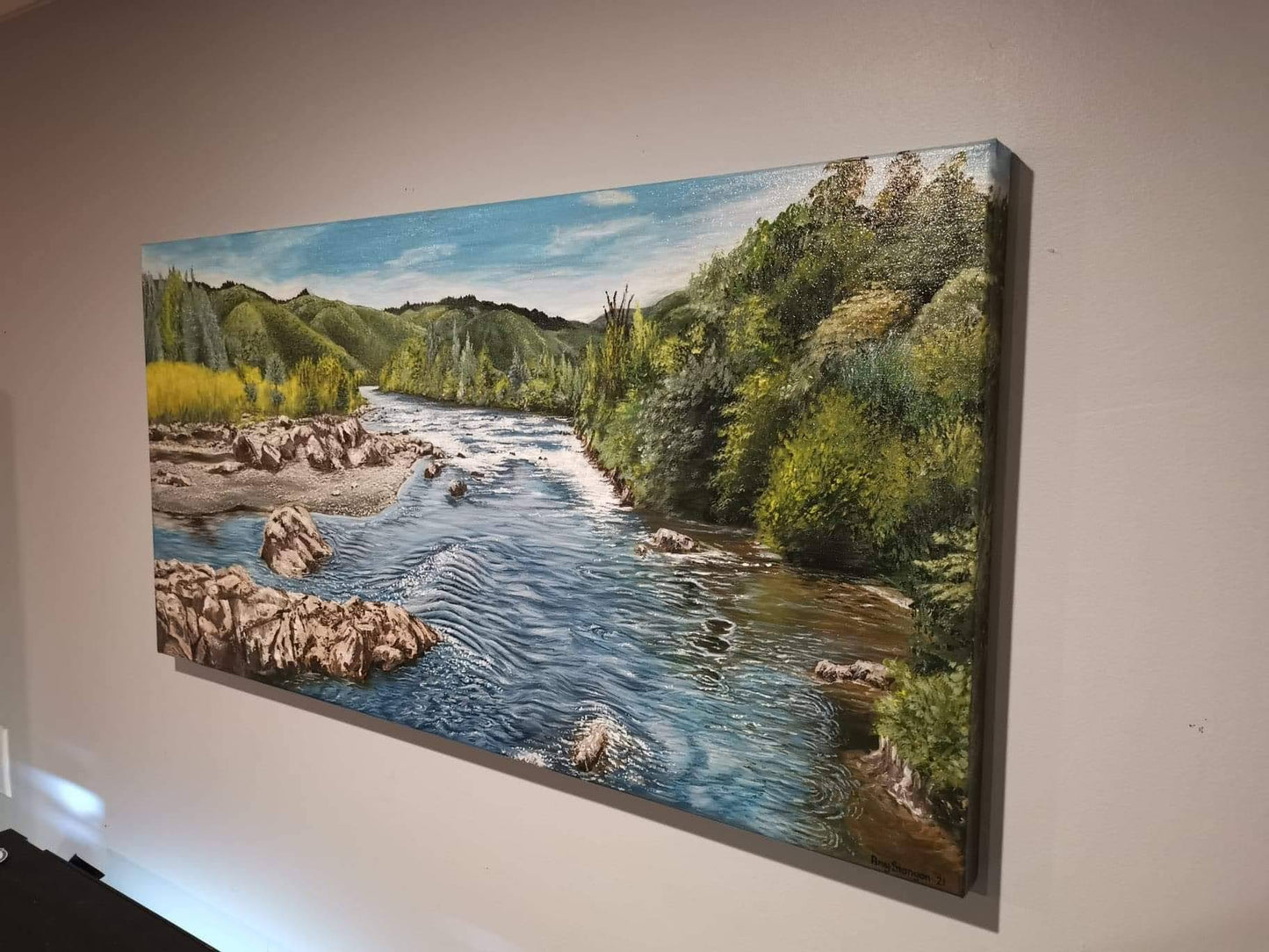 Hutt River - Acrylic on Canvas
